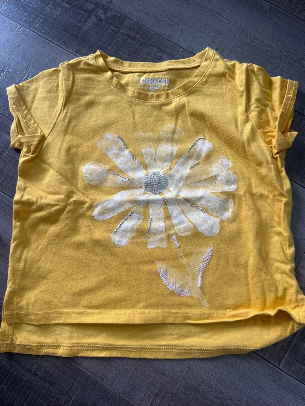 Carter's Orange, Blue, Yellow & Light Blue Short Sleeve Graphic Tee